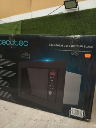 Cecotec Microondas Encastrable Digital GrandHeat 2350 Built-In Black