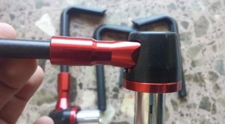 protector maneta rojo proguard nuevo