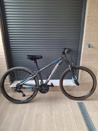 Bicicleta Rockrider Gris