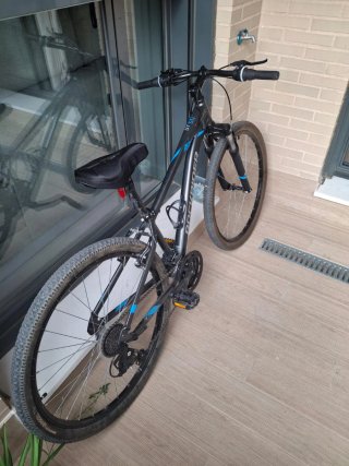 Bicicleta Rockrider Gris