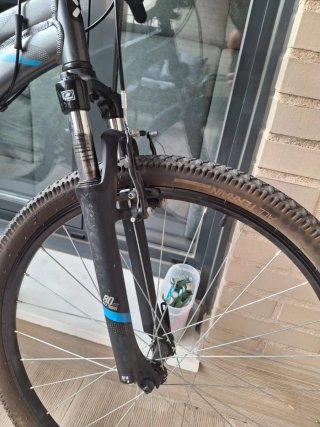Bicicleta Rockrider Gris