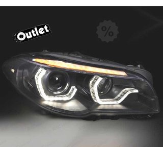 FE FAROS BMW F10 F11 10-13 XENON AFS OJOS ANGEL 3D LED DRL D