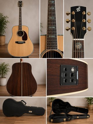 Guitarra Acústica Harley Benton CLD-41SE