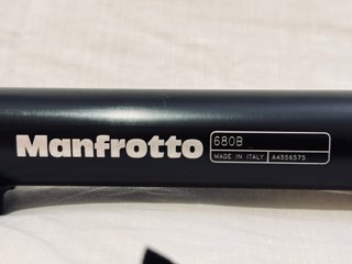 Monopiede Manfrotto 680B Pro + Borsa MBAG60