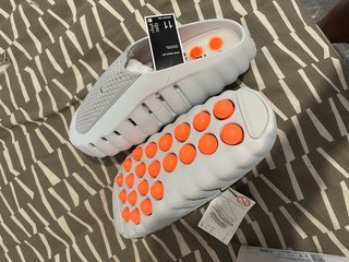 Chanclas Nike Mind 001 Naranja y Blanco