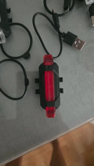 Luces LED USB para Bicicleta