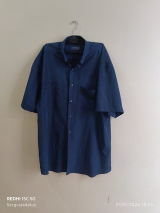 Camisa Emidio Tucci Azul Talla XL