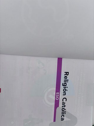 Religión católica, 4 ESO.