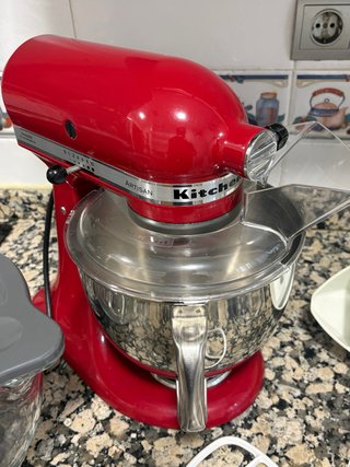 Robot de cocina KitchenAid Artisan Rojo