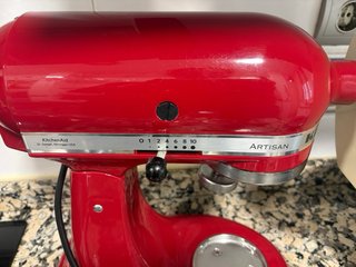 Robot de cocina KitchenAid Artisan Rojo
