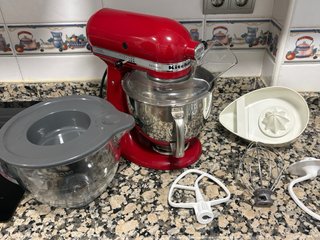 Robot de cocina KitchenAid Artisan Rojo
