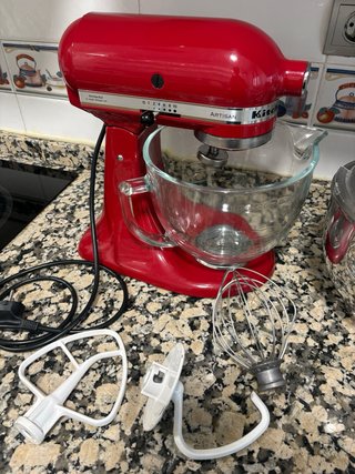 Robot de cocina KitchenAid Artisan Rojo