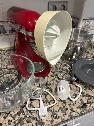Robot de cocina KitchenAid Artisan Rojo