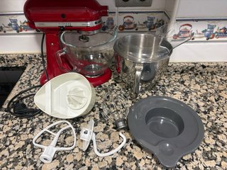 Robot de cocina KitchenAid Artisan Rojo