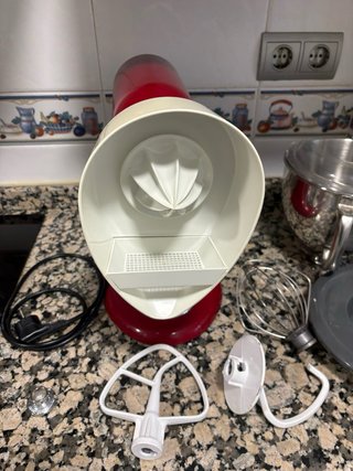 Robot de cocina KitchenAid Artisan Rojo