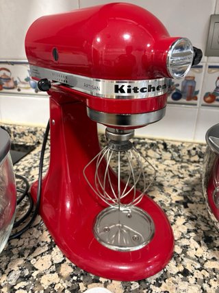 Robot de cocina KitchenAid Artisan Rojo