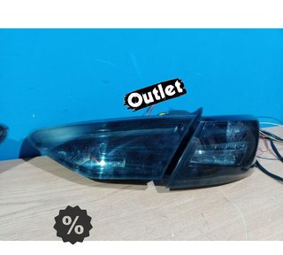 FE PILOTOS SEAT LEON 3 5F 12-20 DINAMICO LED NEGRO OEM LED R