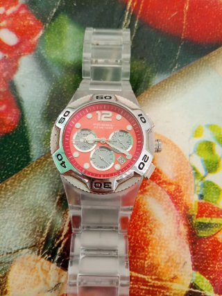 Orologio Fossil donna rosa/argento