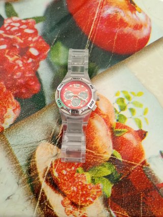 Orologio Fossil donna rosa/argento