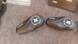 LEXIN 2X G2P Intercomunicador Moto Bluetooth
