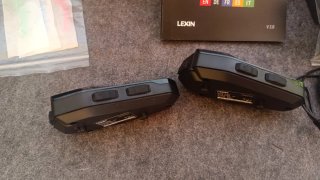 LEXIN 2X G2P Intercomunicador Moto Bluetooth