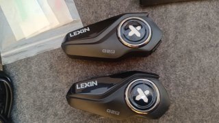 LEXIN 2X G2P Intercomunicador Moto Bluetooth