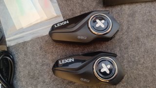 LEXIN 2X G2P Intercomunicador Moto Bluetooth