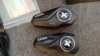 LEXIN 2X G2P Intercomunicador Moto Bluetooth