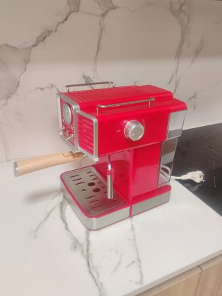 Cafetera Express Cecotec 1727 Power Roja