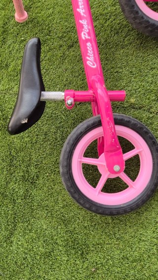 Bici sin pedales Chicco Pink Arrow