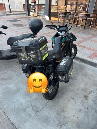 MITT MT 125 Adventure Verde y Dorado