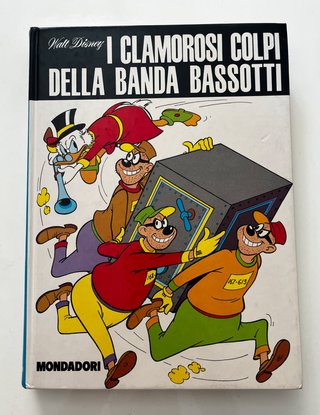 Lotto 5 Libri Vintage Disney Mondadori (1966-1974)