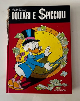 Lotto 5 Libri Vintage Disney Mondadori (1966-1974)