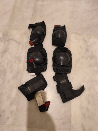 Protecciones Patinaje Oxelo (Rodillas, Codos, Muñe