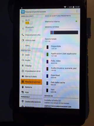 Tablet Alcatel One Touch Pixi 7 Nera