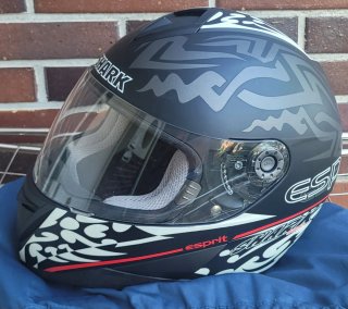 Casco Integral SHARK ESPRIT Negro/Blanco