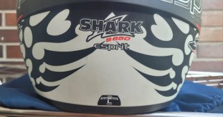 Casco Integral SHARK ESPRIT Negro/Blanco