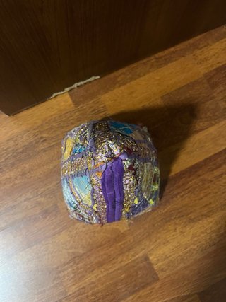 fermaporta a forma di cono realizzato a mano
