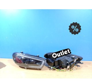 FE FAROS XENON PARA VOLKSWAGEN VW SCIROCCO 08-14 LED NEGROS