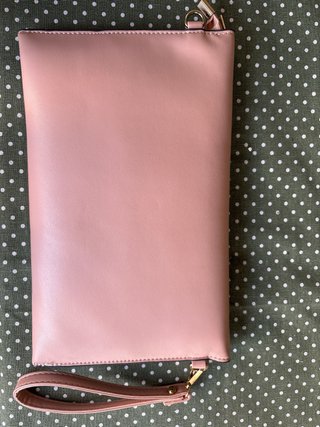 Bolso Nuevo de Mano Rosa Elegante con Correa.