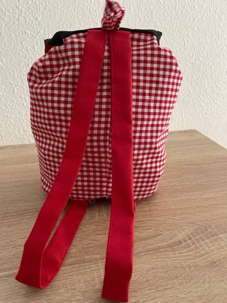 Mochila de tela escolar
