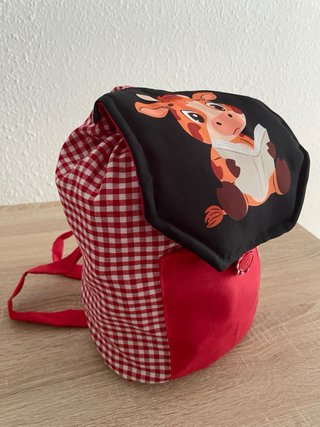 Mochila de tela escolar