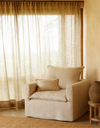 Sillón Nora Decowood Beige NUEVO!!!