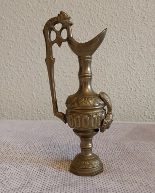 Jarra Aguamanil Bronce Vintage