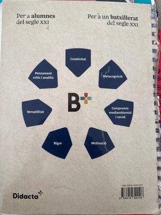 Història de la filosofia, 2 Batxillerat, B+.