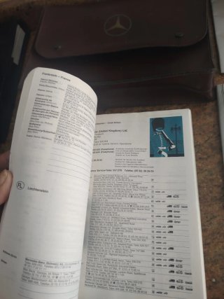 Manual Mercedes-Benz 1991