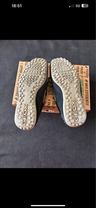 Mocasines Geox Hombre Negro/Marrón