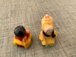 2 Sacapuntas Vintage Juguete
