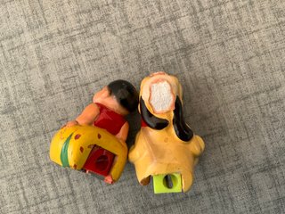 2 Sacapuntas Vintage Juguete
