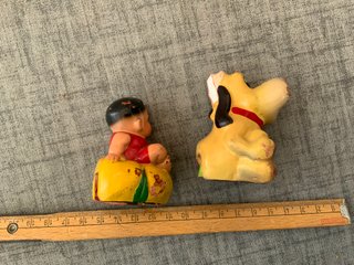 2 Sacapuntas Vintage Juguete